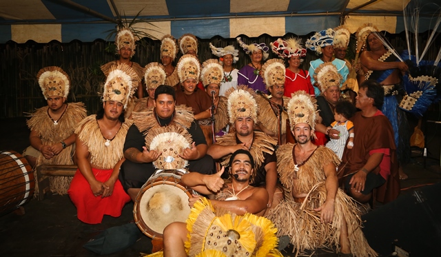 Tahiti táncosok a fesztiválon